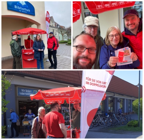 Frühlingsstände im Doppeldorf